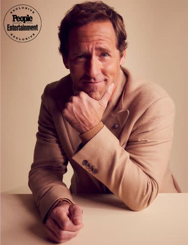 <p>Corey Nickols/Getty</p> Nat Faxon of 'Loot'