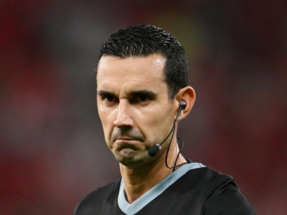 Mexican referee Cesar Ramos takes charge of his second knockout game of the Qatar World Cup (Getty Images)