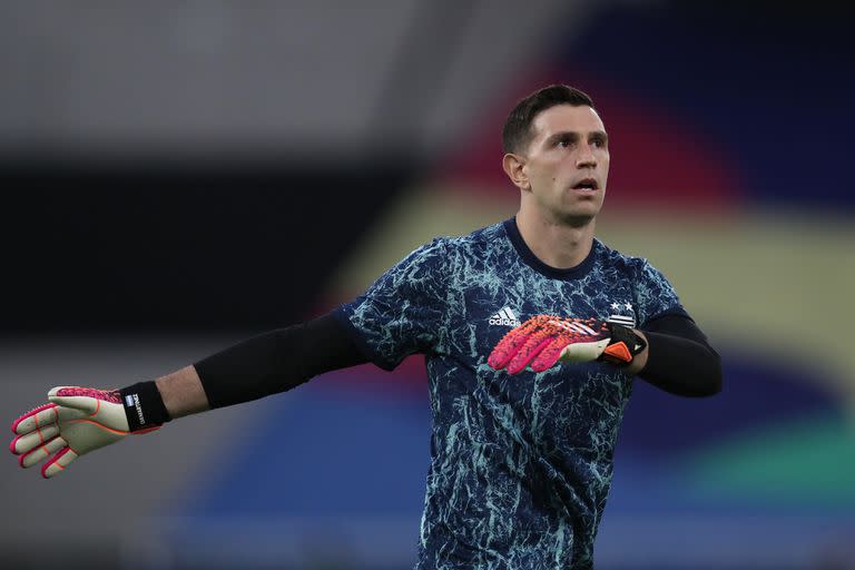 Emiliano Martínez dialogó con la prensa en la previa del segundo partido de la ronda de grupos que el seleccionado argentino deberá afrontar por la Copa América ante Uruguay