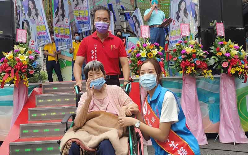 初試啼聲　林園區仁愛里長候選人李芊樺成立競選服務處