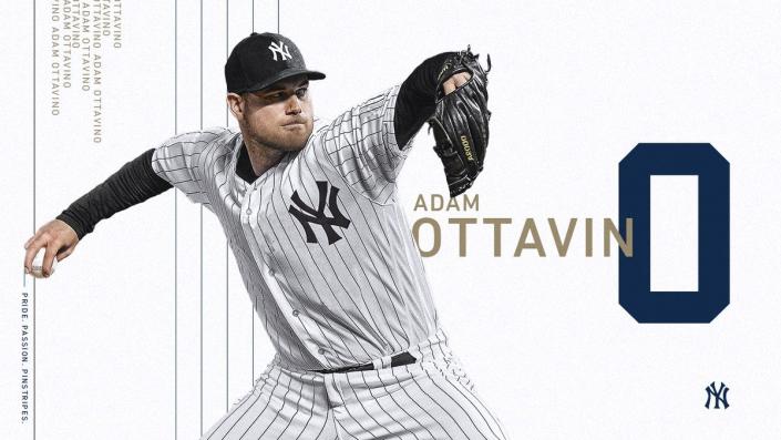 紐約洋基(New York Yankees)24日宣布，已經和自由球員救援投手奧塔維諾(Adam Ottavino)達成3年合約協議，並給他零號球衣。(推特)