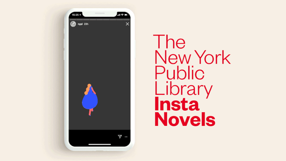 The New York Public Library is using Instagram's Stories feature to make