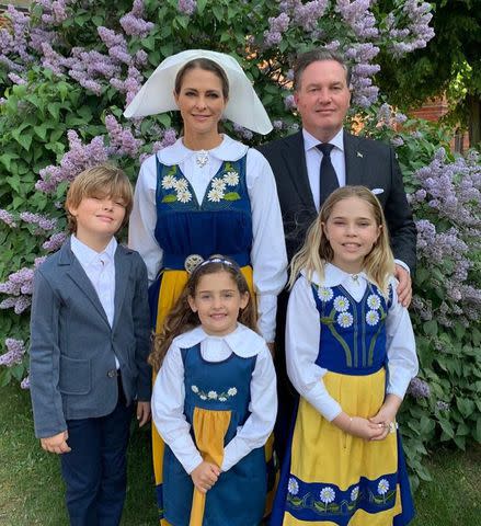 <p>Princess Madeleine of Sweden Instagram</p> Princess Madeleine of Sweden celebrates National Day with her family in June 2023