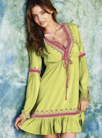 Victoria's Secret mini caftan, $49.50.