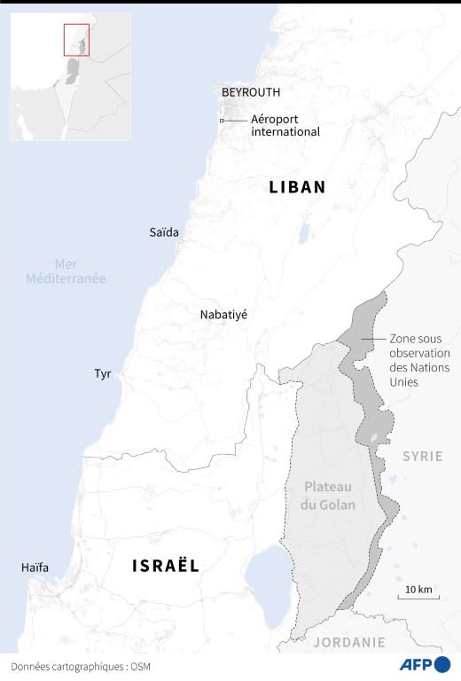 Sud du Liban et nord d'Israël (Nalini LEPETIT-CHELLA)