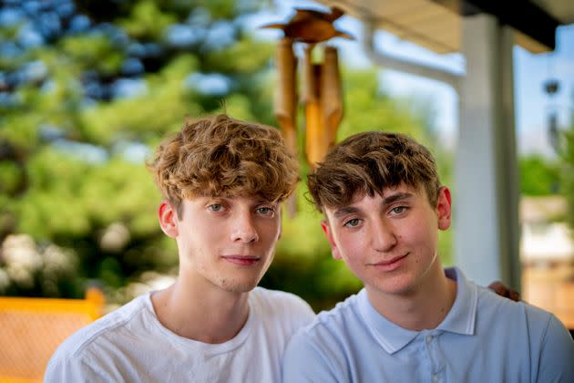 Jacob Metcalf (left) and Christian Peacock. (Photo: via Associated Press)