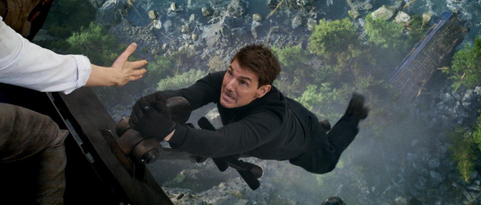 Tom Cruise en Mission Impossible: Sentencia Mortal - Parte 1 de Paramount Pictures y Skydance.