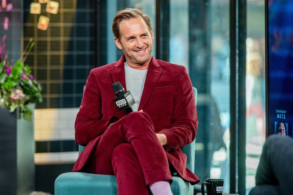 Josh Lucas stops by Build Studios to chat about his film <i>Breakthrough</i> with the Build Series on Tuesday in N.Y.C. 