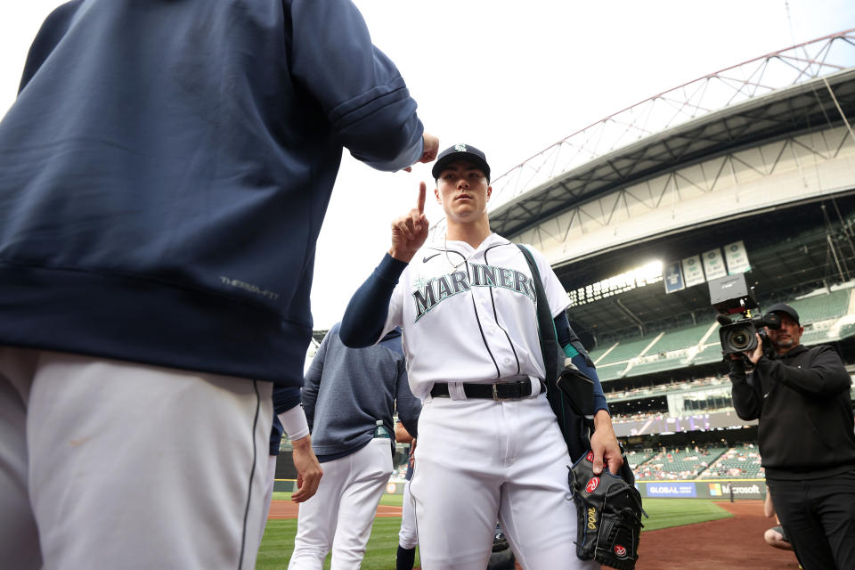 Bryan Woo在秋季聯盟及春訓期間表現相當亮眼。（MLB Photo by Steph Chambers/Getty Images）