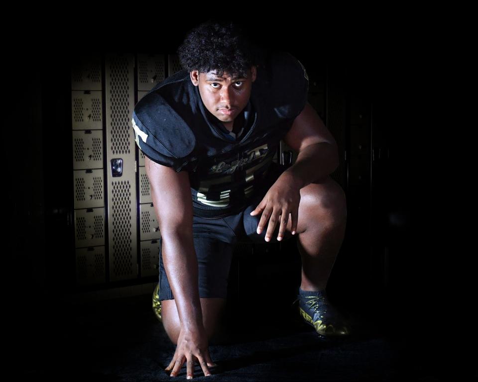 Treasure Coast defensive lineman Corey McIntyre Jr. is on TCPalm's 2022 Super 11 list of top senior recruits across the Treasure Coast.