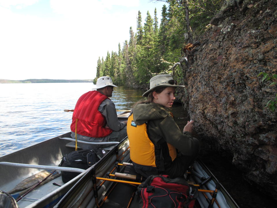 2011 expedition at Saskatchewan's Gow Lake impact structure