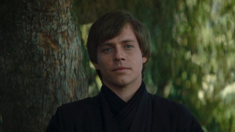 Luke Skywalker, played by Mark Hamill, on The Book of Boba Fett.