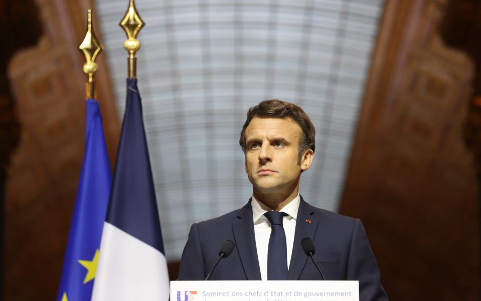 French president Emmanuel Macron - Anadolu Agency/Getty