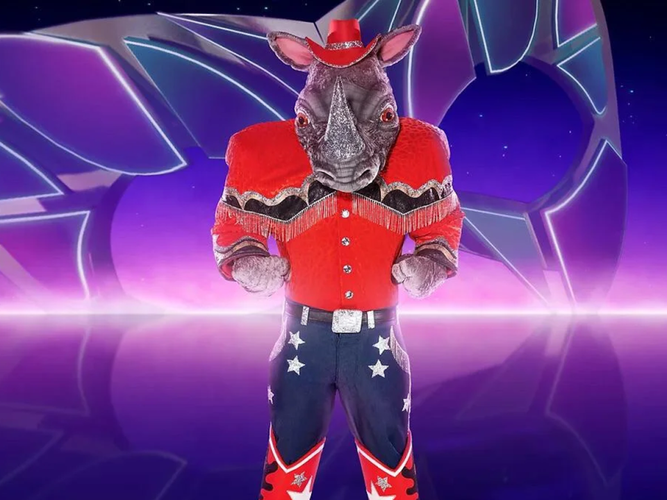 Rhino on ‘The Masked Singer’ (ITV)