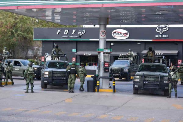 Operativo de búsqueda de personas secuestradas en Culiacán, Sinaloa.