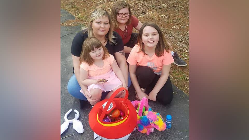 Heather Maberry and her daughters. - Courtesy Heather Neace Maberry