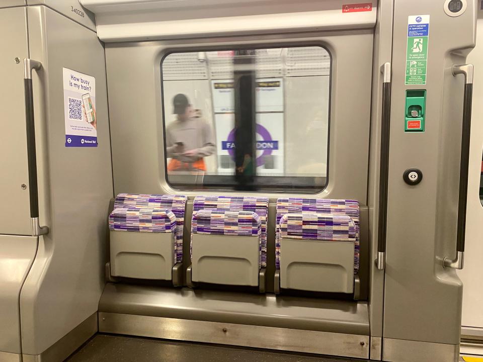 Elizabeth line train.