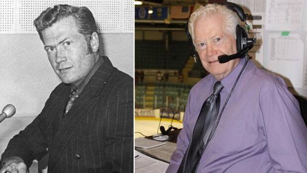 Broadcaster Bob Ridley has spent 50 seasons with the Medicine Hat Tigers, doing play-by-play. (Medicine Hat Tigers - image credit)