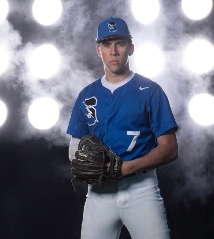 CB South senior Owen Wheeler pitched a no-hitter, the first of his career, against Council Rock South on April 27, 2023.