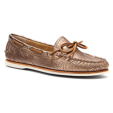 <a href="http://www.thefryecompany.com/quincy-boat/d/70154" target="_blank">Frye "Quincy" Boat Shoe, $148</a>