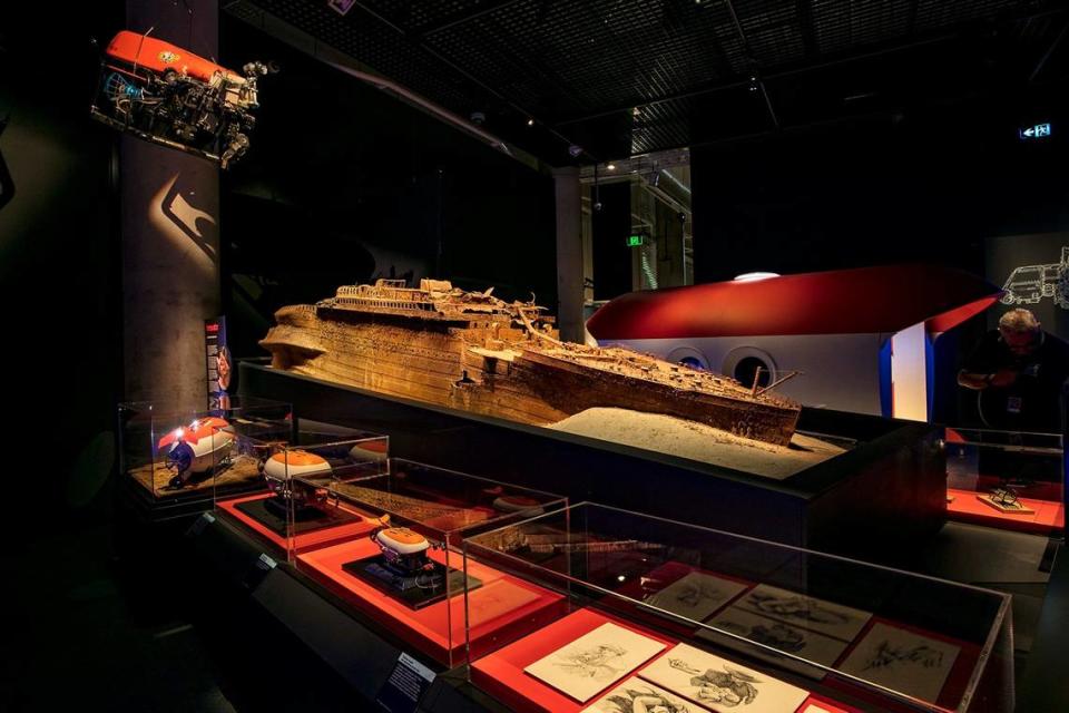 “James Cameron - Challenging the Deep” exhibition traces the explorer and filmmaker’s passion for deep-ocean science, technology and exploration. N.C. Museum of Natural Sciences.