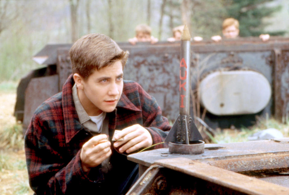 Jake Gyllenhaal in 1999's October Sky 