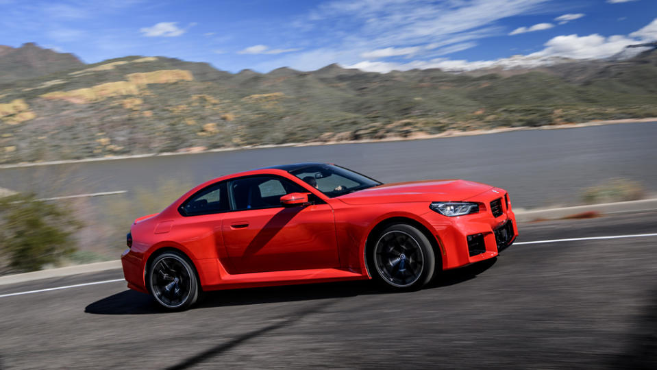 Driving the 2023 BMW M2.
