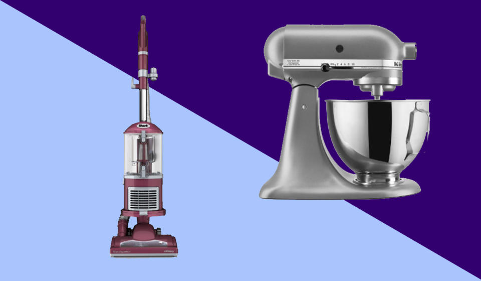 Shark vacuum and KitchenAid mixer on sale 