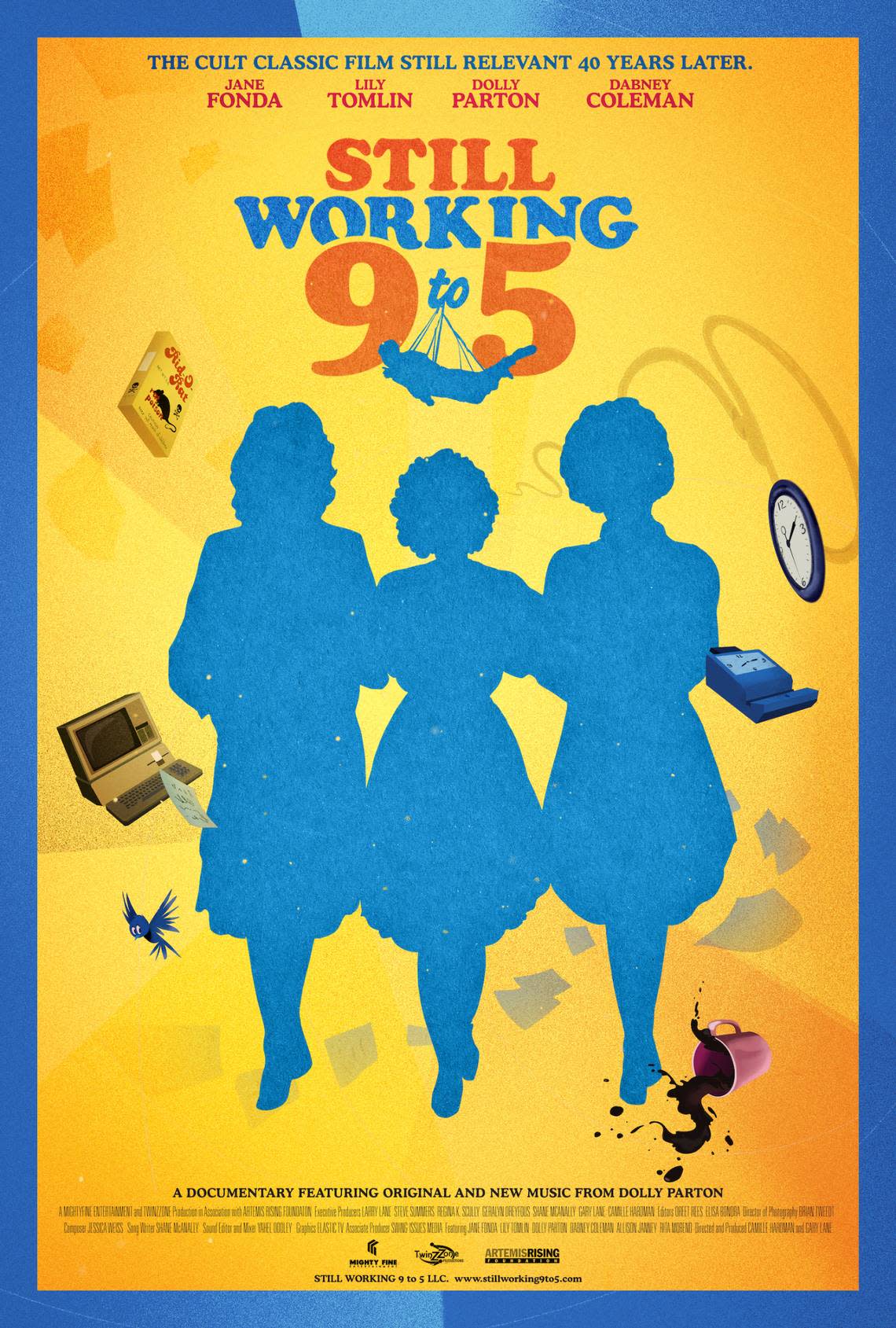 “Still Working 9 to 5” examines the 40-year evolution of gender inequality and discrimination in the workplace since the 1980 release of the classic seminal comedy, “9 to 5,” starring Jane Fonda, Lily Tomlin, Dolly Parton, and Dabney Coleman.