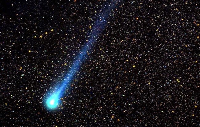 英仙座流星雨來自斯威夫特-塔特爾（109P/Swift-Tuttle）彗星。（NASA提供）