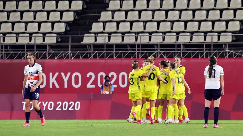 Soccer Football - Women - Quarterfinal - Great Britain v Australia