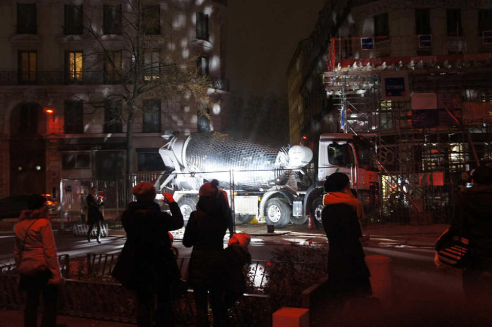 Disco Ball Cement Mixer