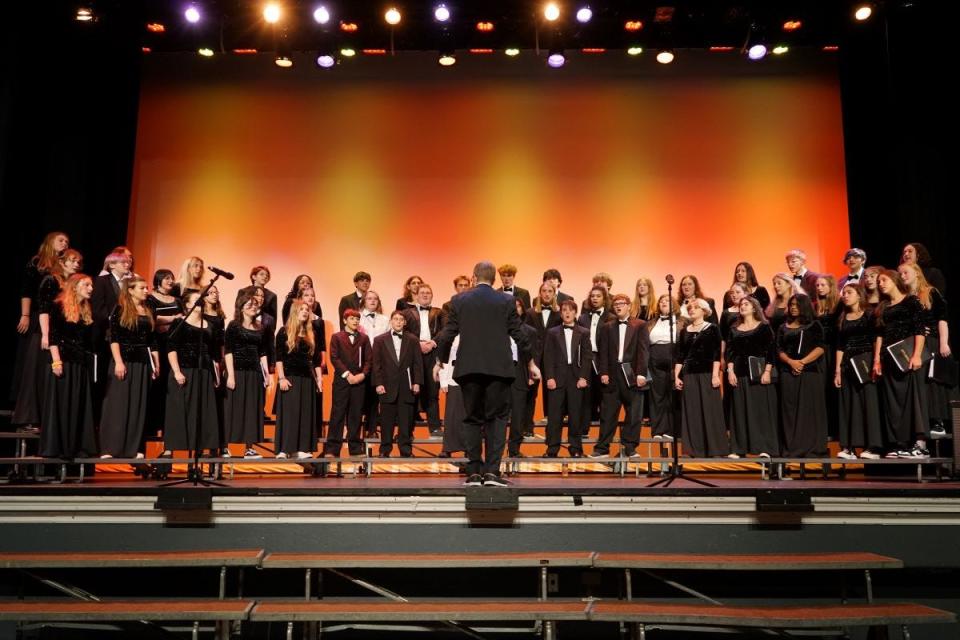 Portsmuth High School choir