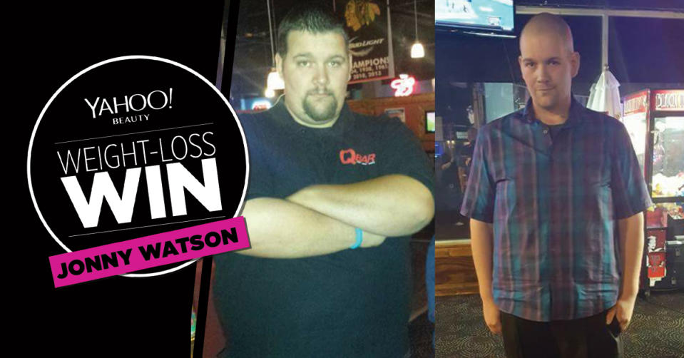 Jonny Watson lost 166 pounds.