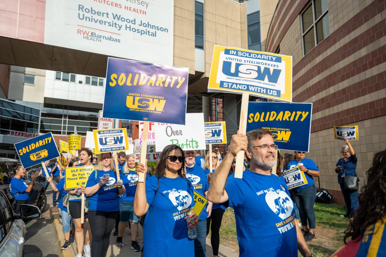 Judge issues temporary restraining order in RWJ nurses strike. Here's