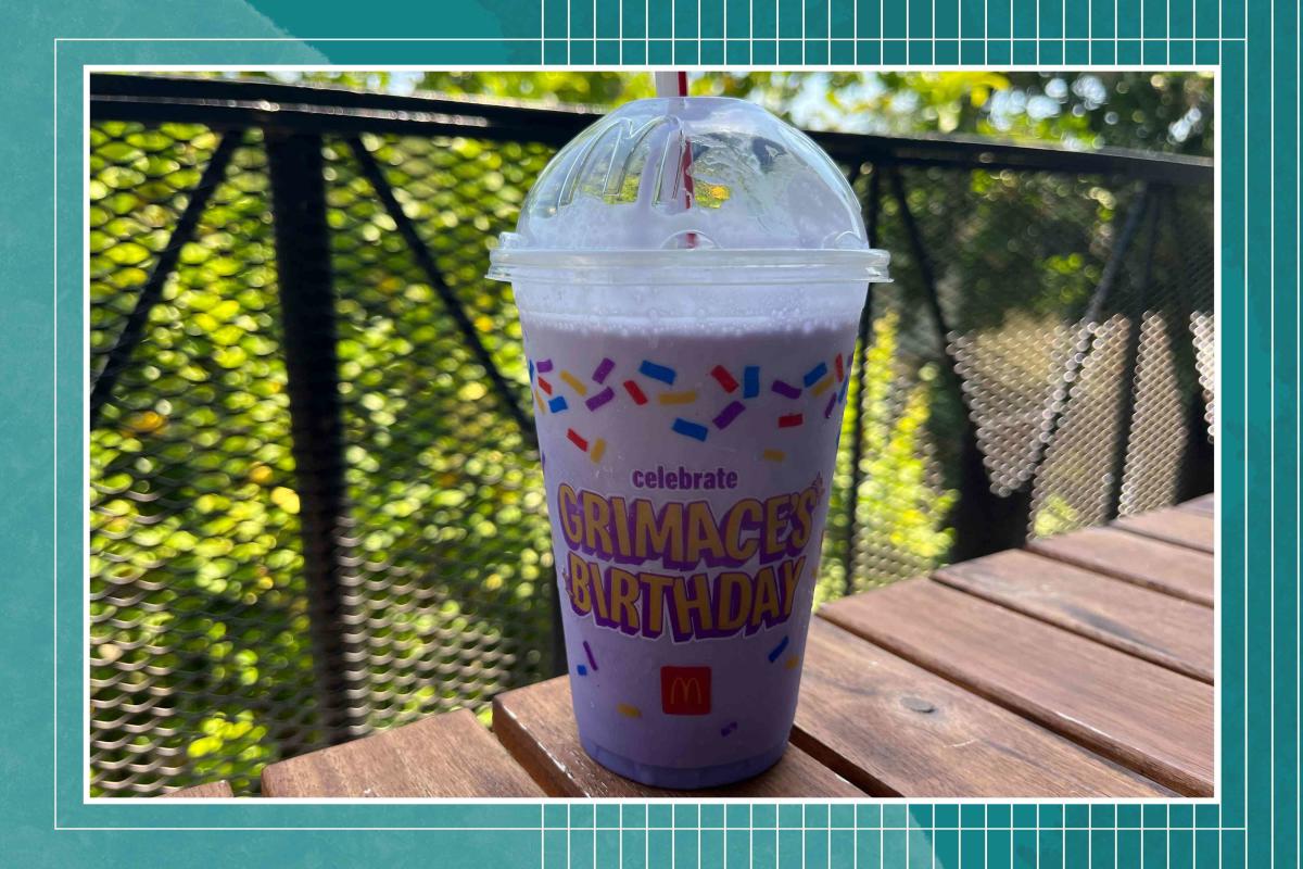 Tiktok Uncovered Mcdonalds New Grimace Shake Flavor—heres The Verdict 4883