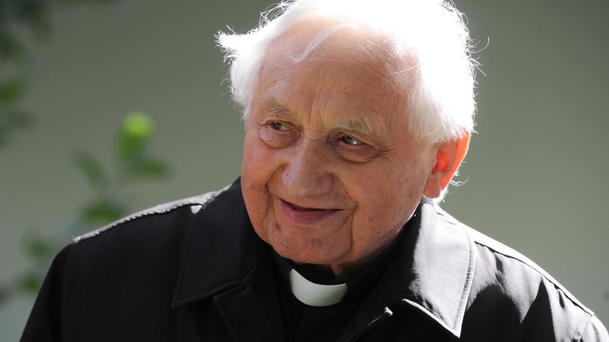 Georg Ratzinger, der ältere Bruder des emeritierten Papstes Bendikt XVI. ist gestorben.