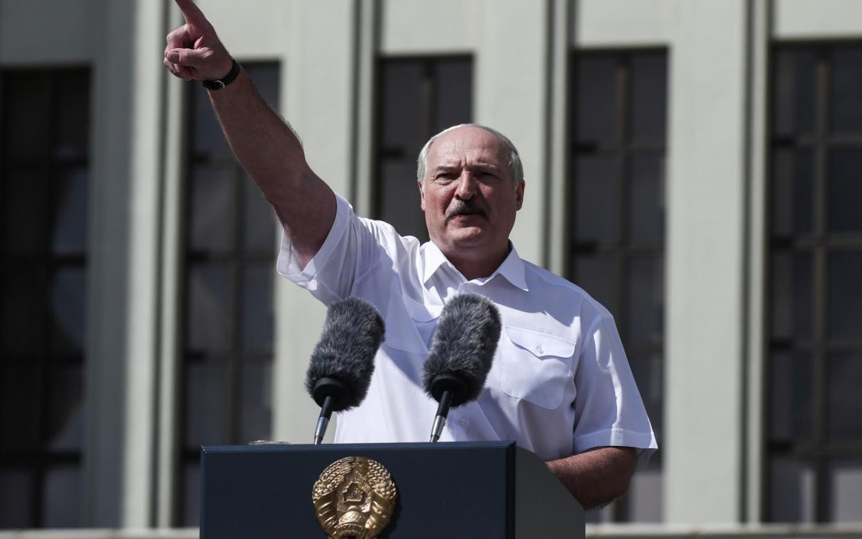 Mr Lukashenko has refused to call another election - Valery Sharifulin /TASS
