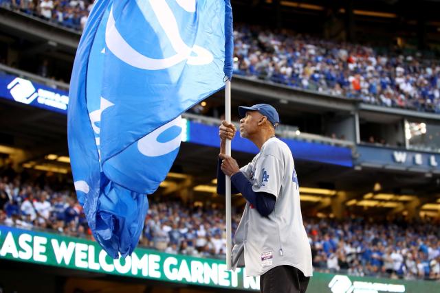 Ashton Kutcher and Mila Kunis Head to Dodgers Game for Date