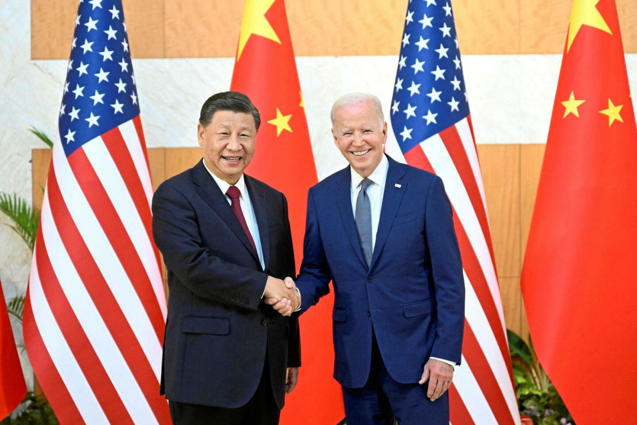 À l'occasion d'un nouveau sommet de Coopération économique pour l'Asie-Pacifique, le président américain, Joe Biden, reçoit son homologue chinois, Xi Jinping. (Photo d'illustration).  - Credit:XINHUA /LI XUEREN / XINHUA NEWS AGENCY / EPA