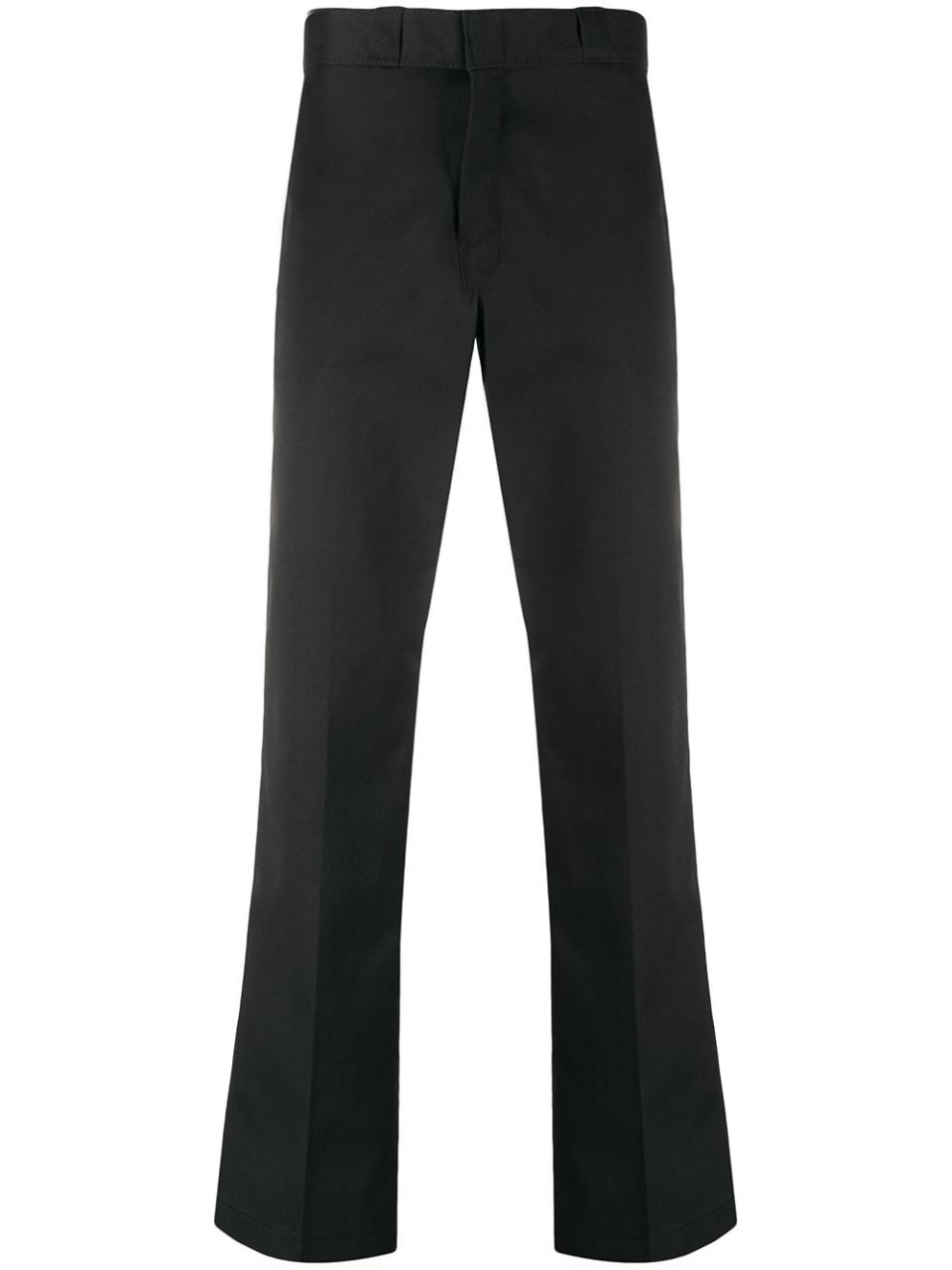 Flared Mid Rise Trousers