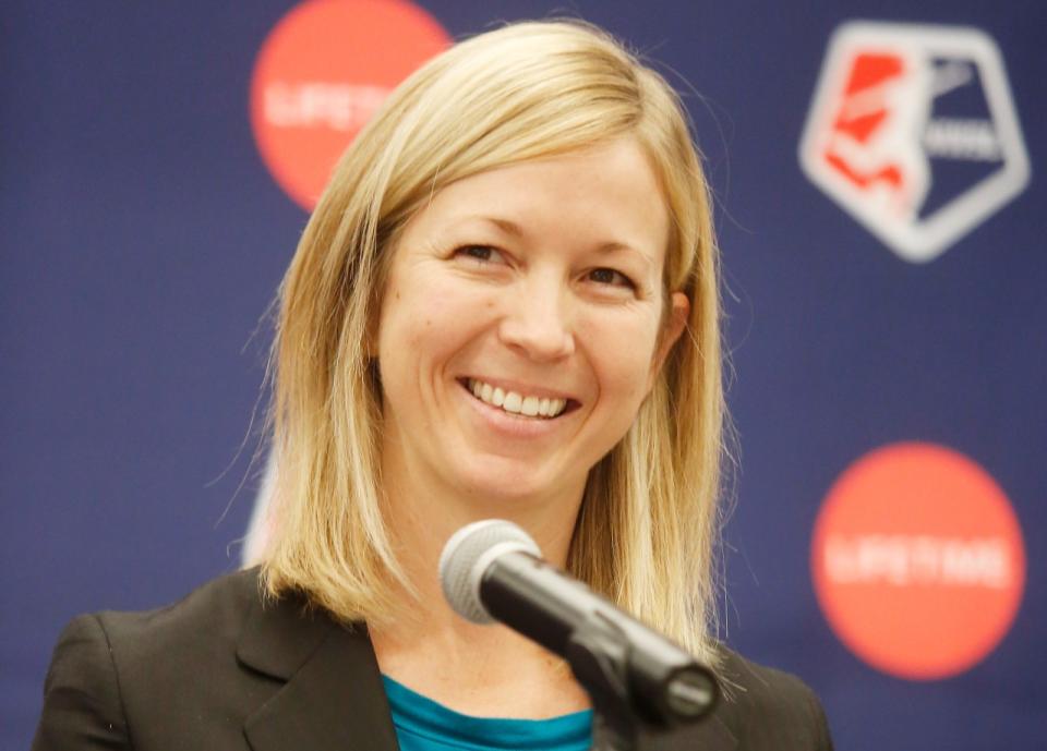 NWSL president Amanda Duffy and the league announced Louisville will be the 10th franchise. (Getty)