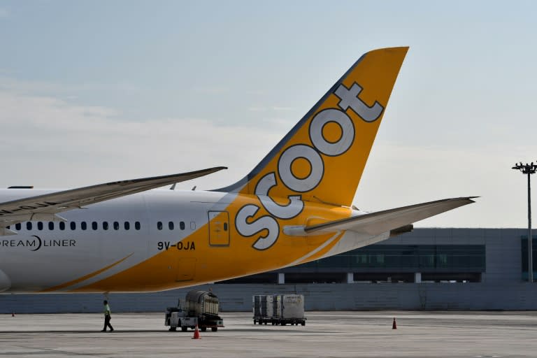 A Scoot plane. Yahoo News Singapore file photo.