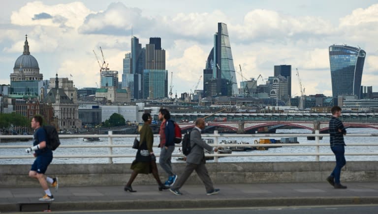 British business activity sank in July to its lowest level since April 2009, a survey shows