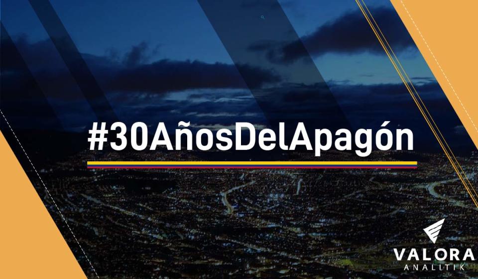 30 años del apagón en Colombia. Foto: Viator.com