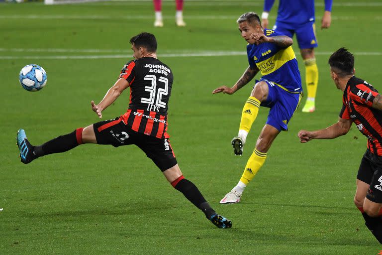 Almendra, el mejor de Boca ante Patronato