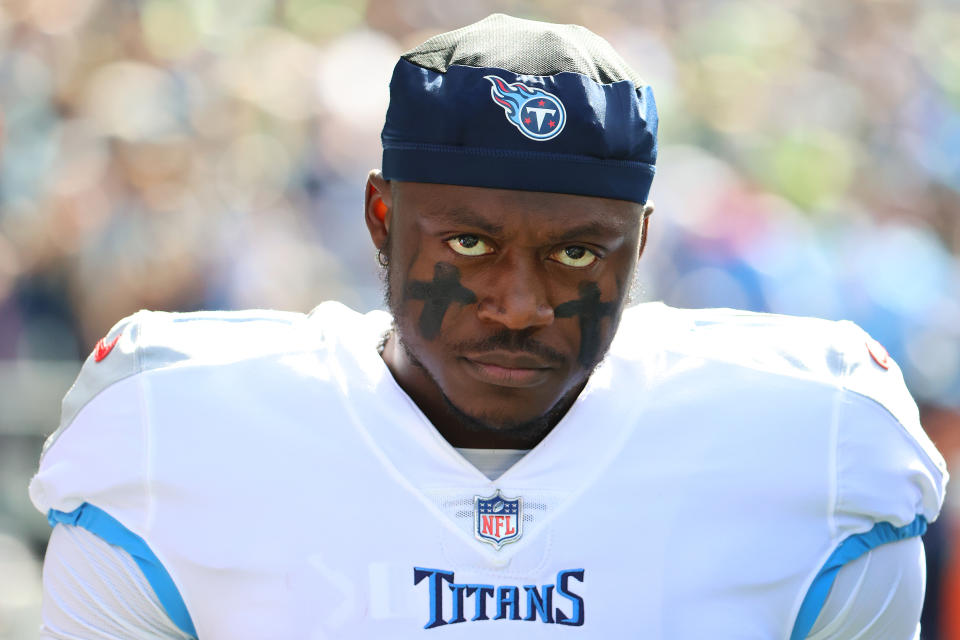 A.J. Brown with the Titans.