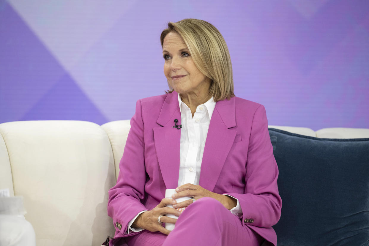 Katie Couric appears on the Today Show on Oct. 3, 2022. (Nathan Congleton / TODAY)