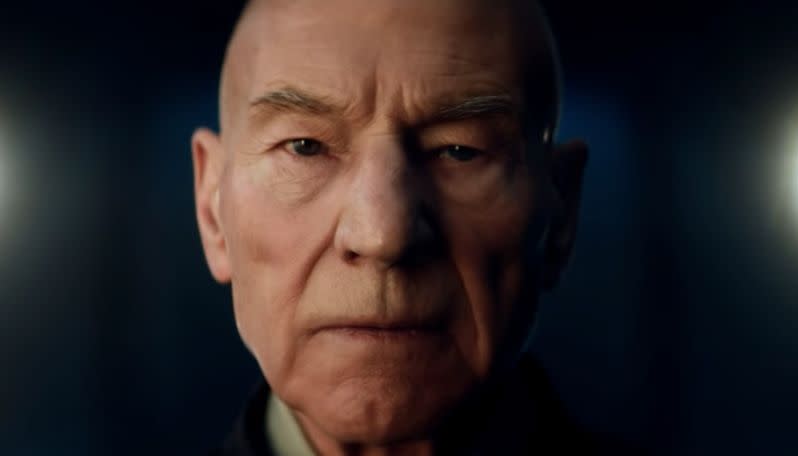 Patrick Stewart in Star Trek: Picard trailer