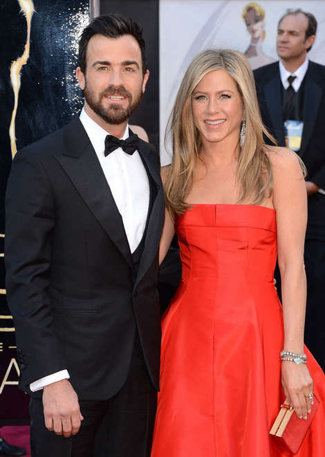 Justin Theroux and Jennifer Aniston